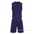 Aangepaste mannen basketbal uniform set jeugdbasketbalkleding